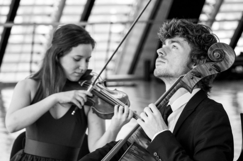 2018 - Trio Helios - Raphael Jouan et Camille Fontenau - Credit photo Mathilde Leconte