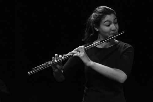 2017 - Quintette MONET (Allemagne) 3 - Flutiste Repetition finale - Credit photo Augusta Sarlin