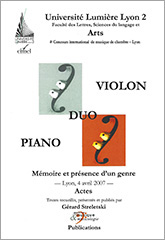 Duo Violon/Piano