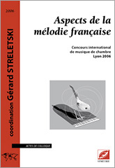 Aspects de la mélodie française